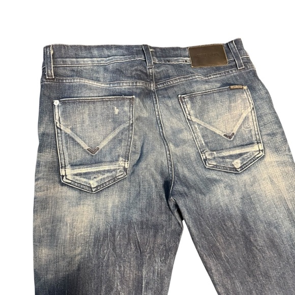 Hudson Jeans Women's Blue Straight Leg Jeans - Picture 6 of 7